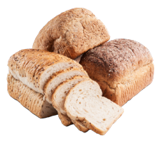 Bakkersbrood wit meerzaden, volkoren meerzaden of volkoren dubbel donker meerzaden